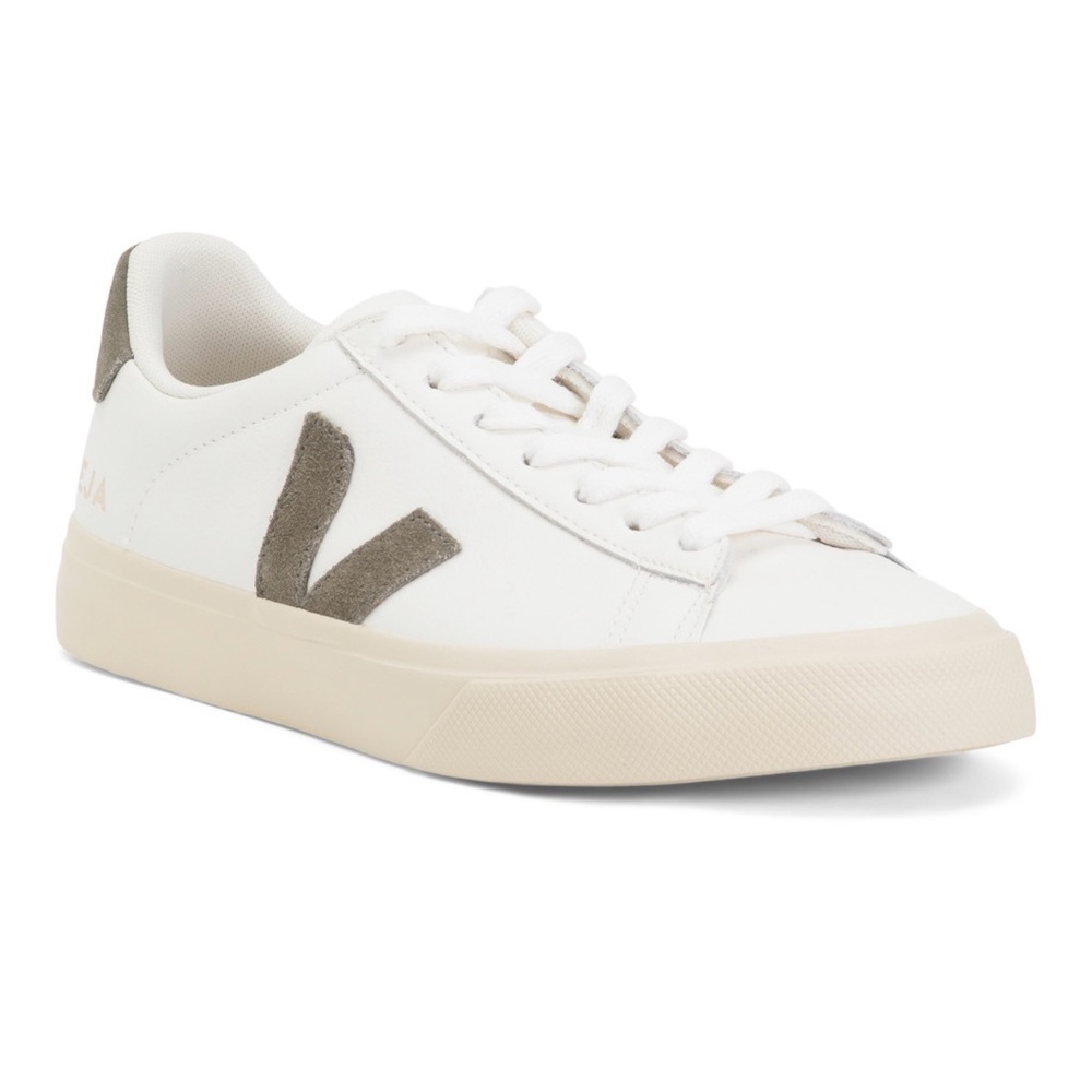 Veja Women's White and Gray Sneakers